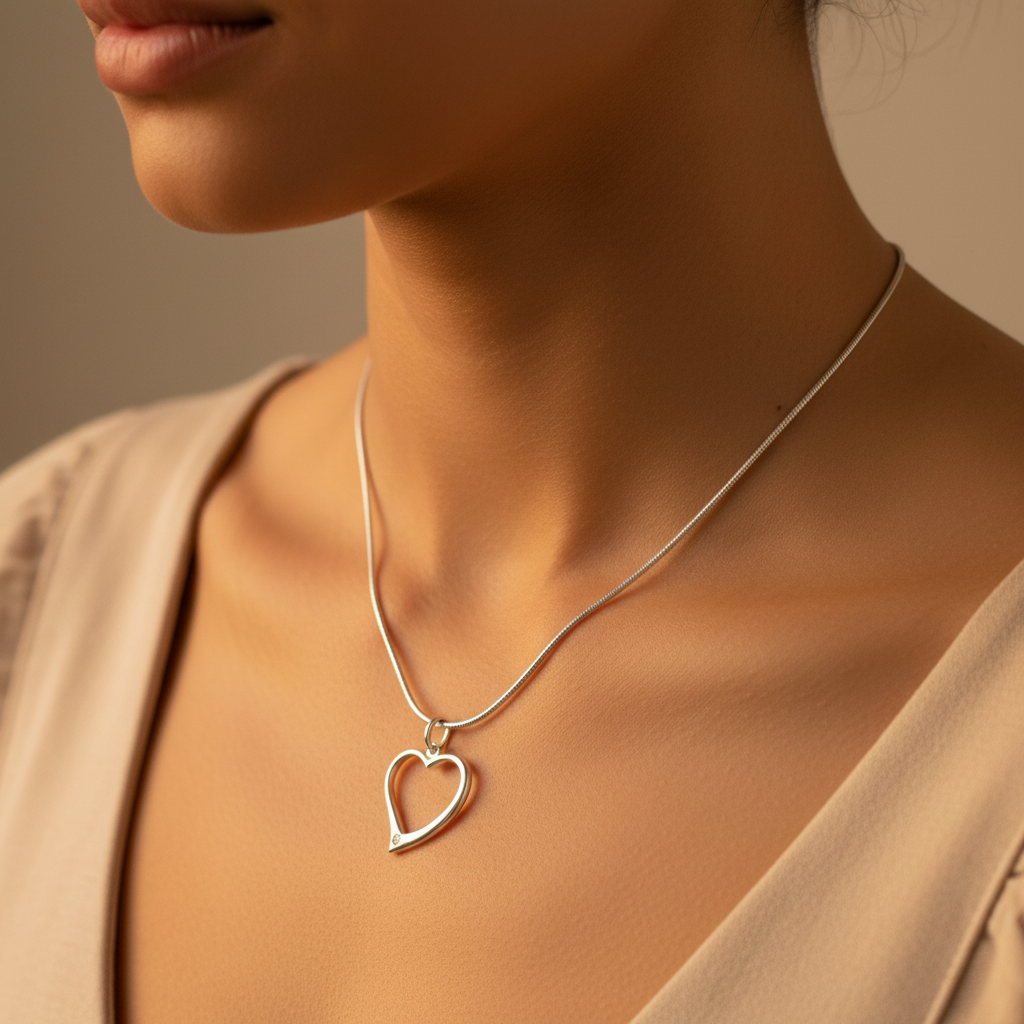 Sterling Silver Necklaces with Pendants by My Silver Wish
