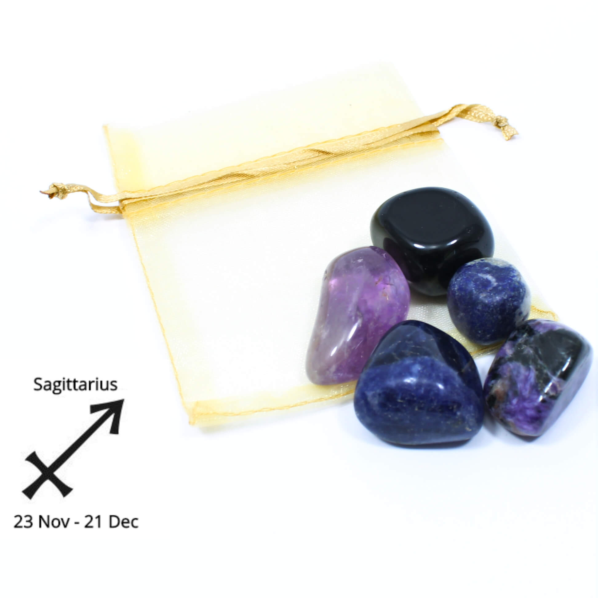 Sagittarius - Star Sign Of The Zodiac Healing Crystal Bundle