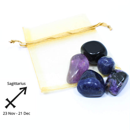 Sagittarius - Star Sign Of The Zodiac Healing Crystal Bundle