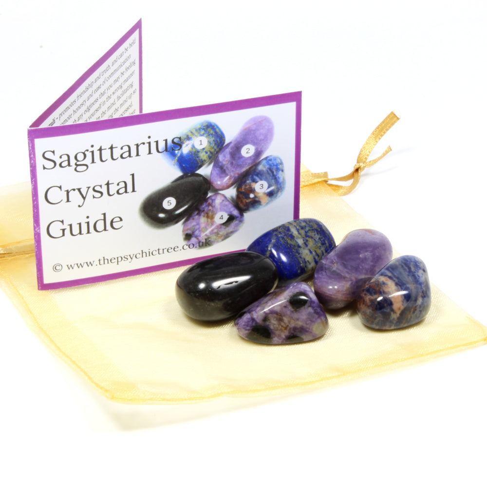 Sagittarius - Star Sign Of The Zodiac Healing Crystal Bundle