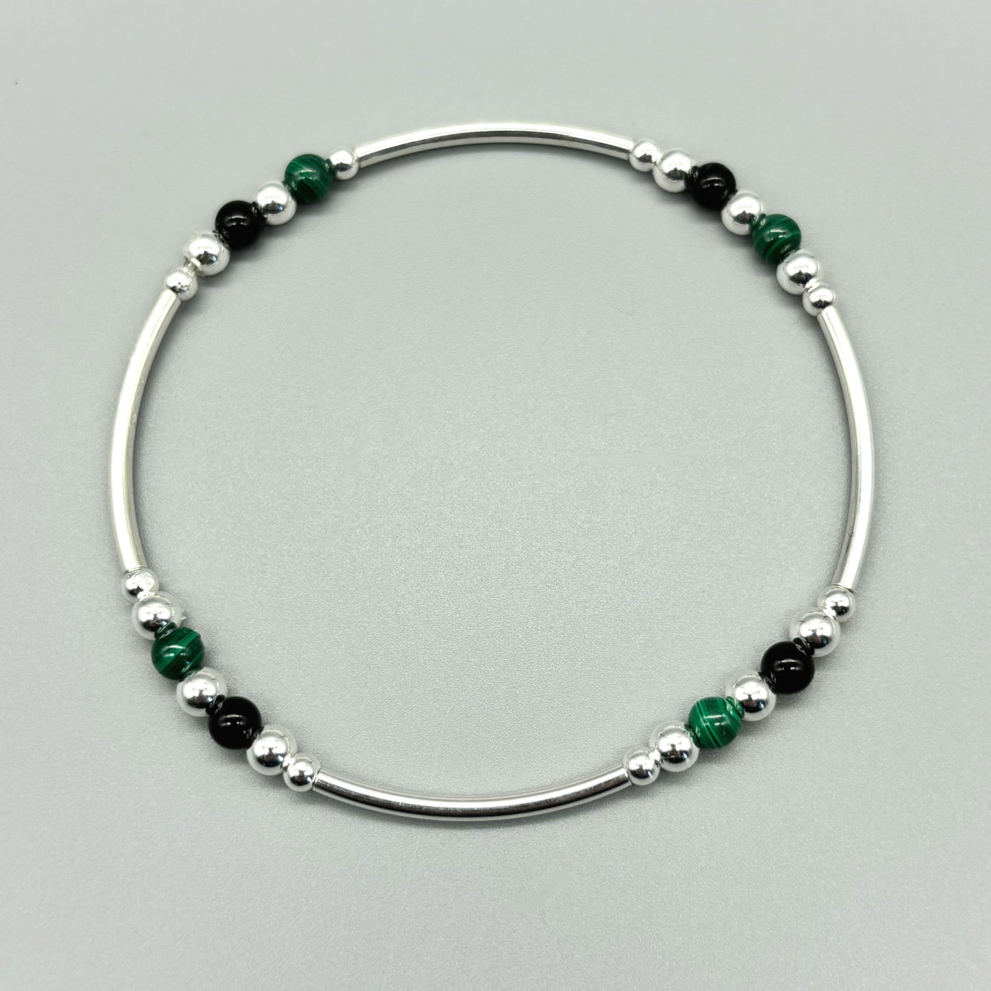 Crystal healing bracelet for personal growth and transformation by My Silver Wish