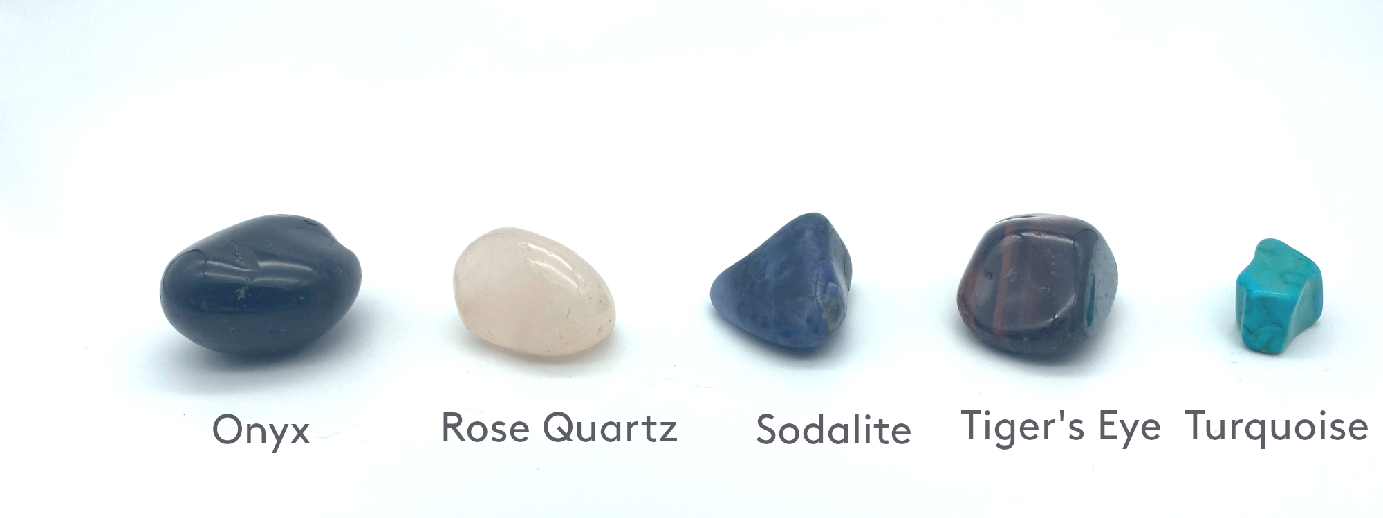 Onyx Rose Quartz Sodalite Tiger's Eye Turquoise
